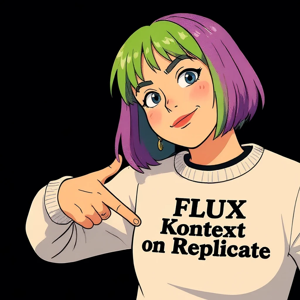 replace replicate to "emojis" and make the background black  emoji