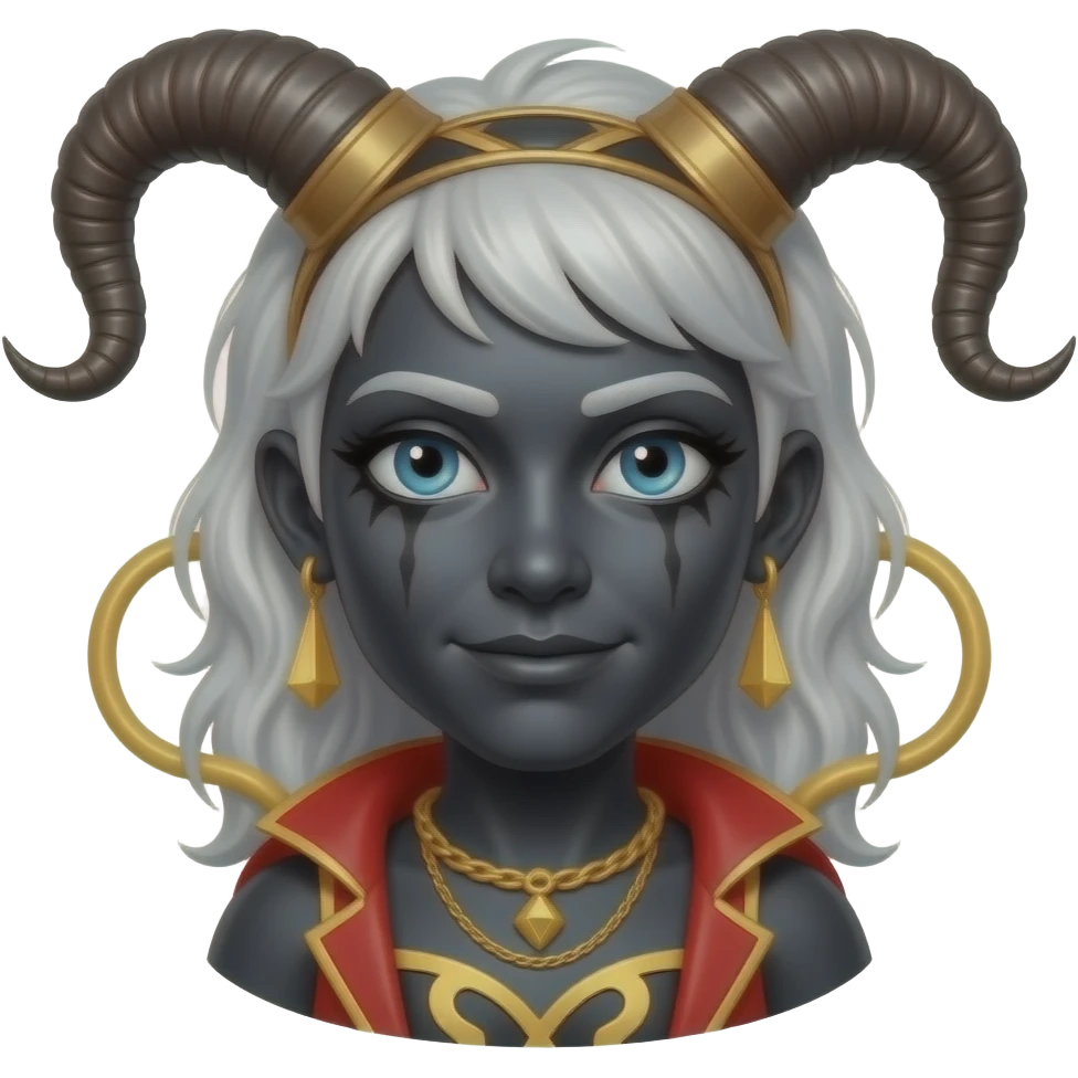 Baphomet babe freak show emoji