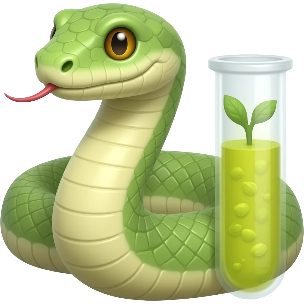 🐍🧪 emoji