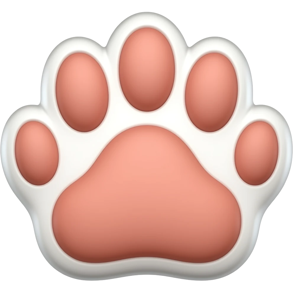 Single paw emoji