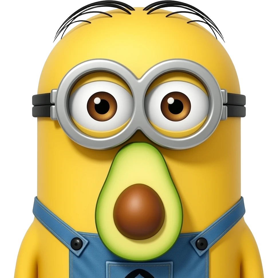 abacate boca Minions emoji