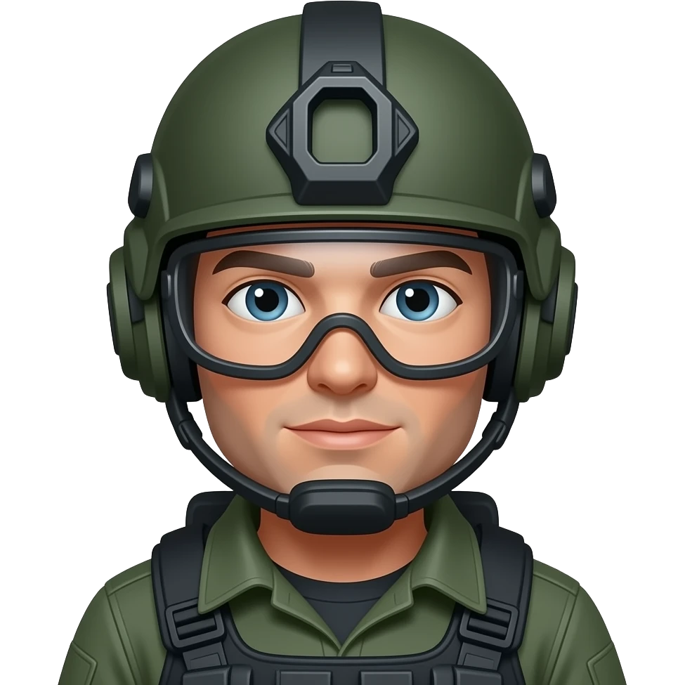bomb disposal expert emoji just face emoji
