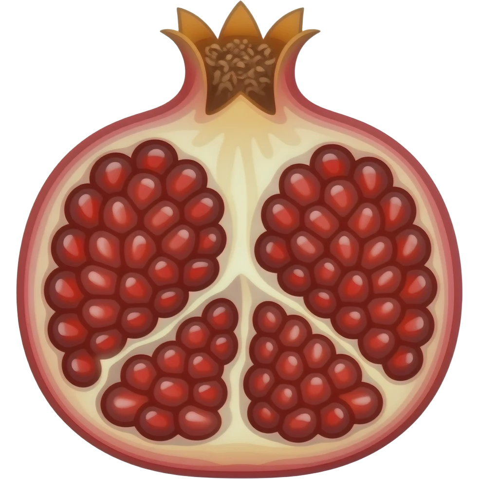 Pomegranate emoji