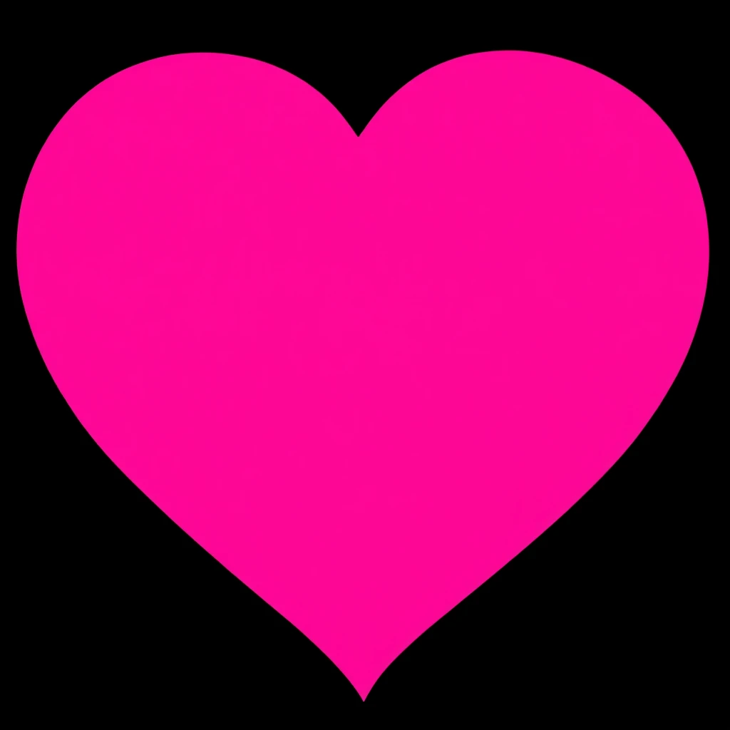 goth pink heart emoji