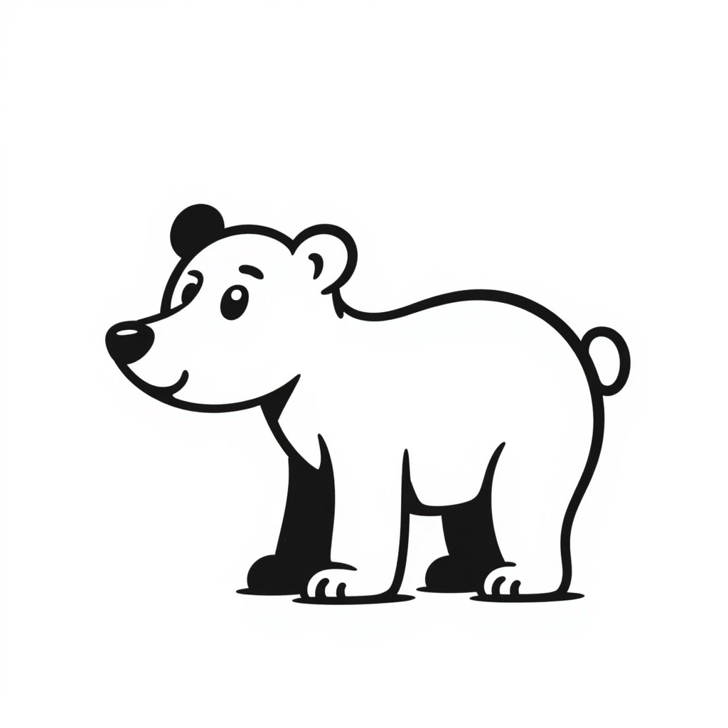 Polar bear emoji
