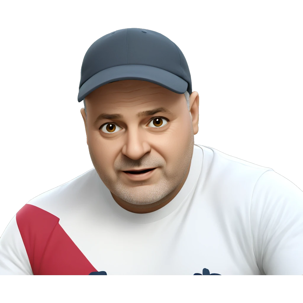 male in white shirt outdoors emoji