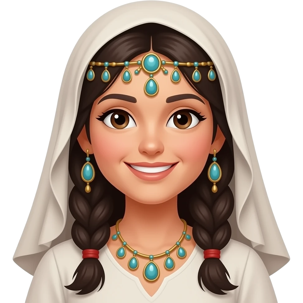 Cara de roneanta  gitana emoji