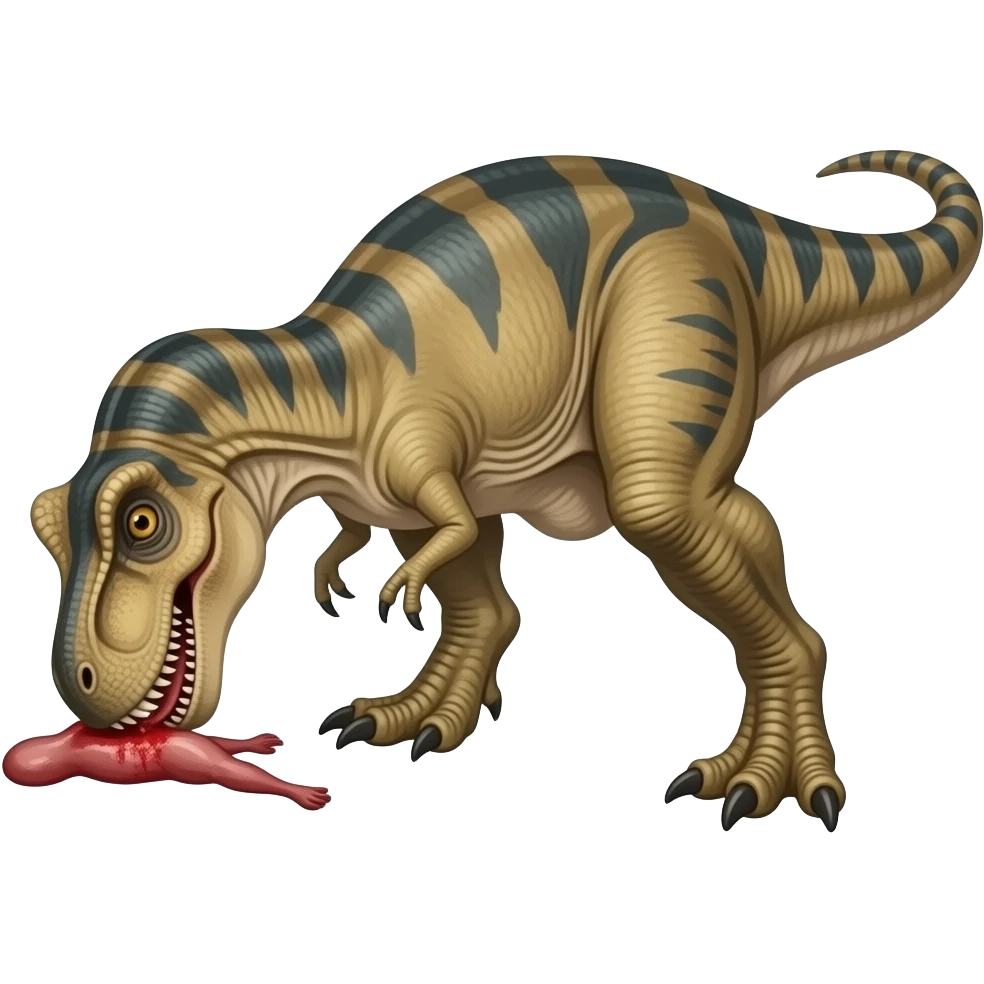 dinosaur carrion emoji