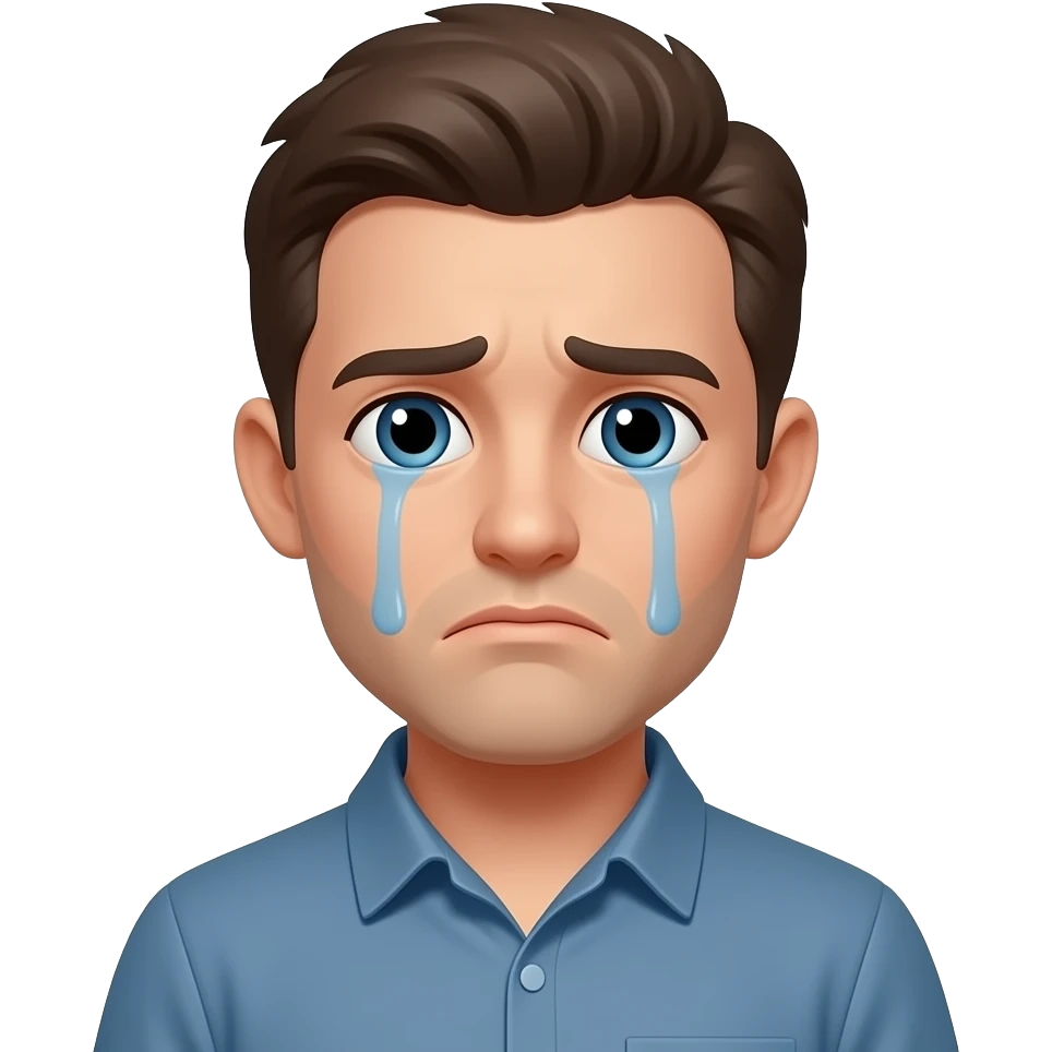sad face emoji