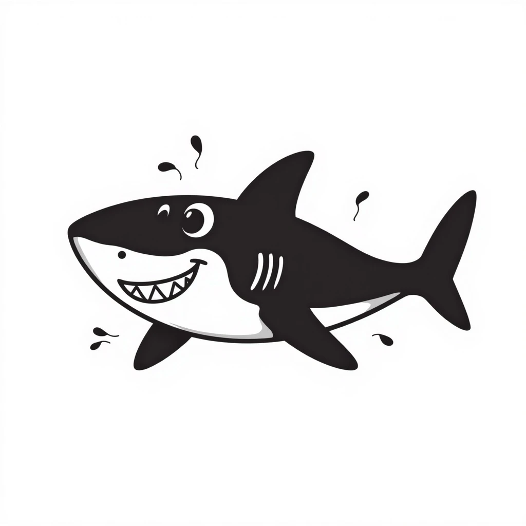 Shark emoji