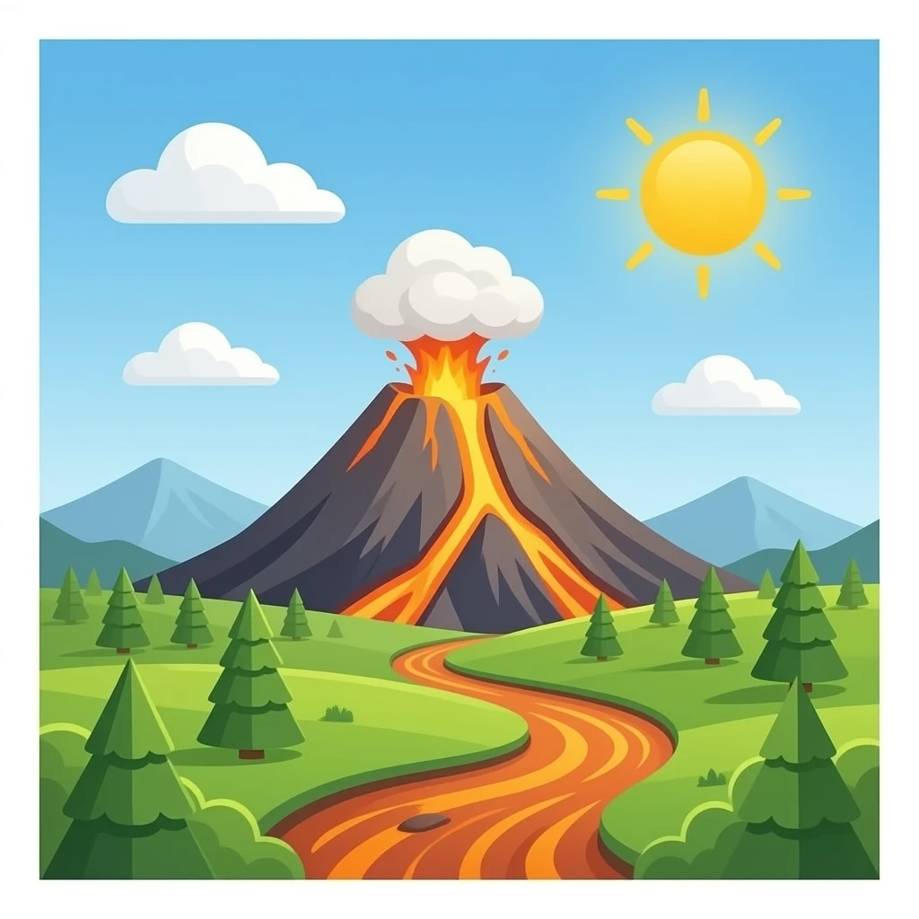 Volcano emoji