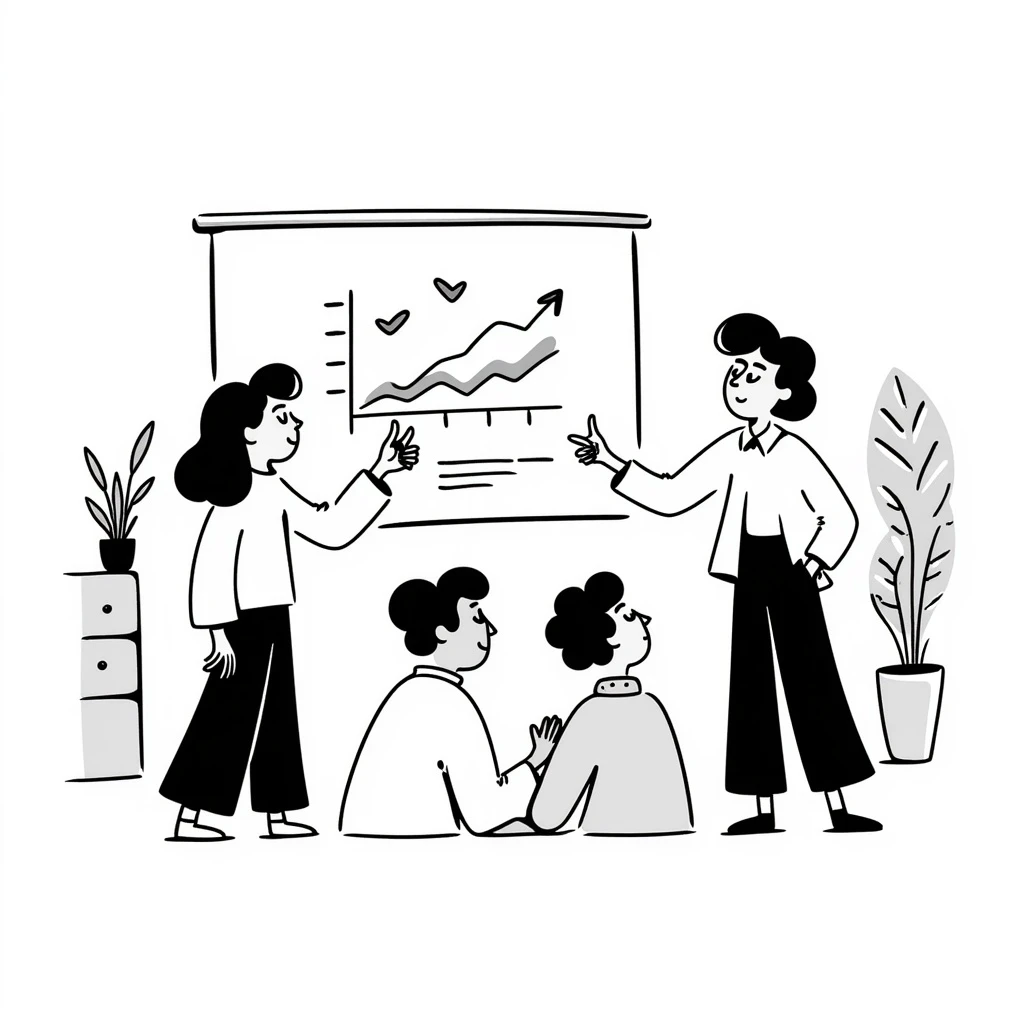 a manager communicates with or manages people emoji