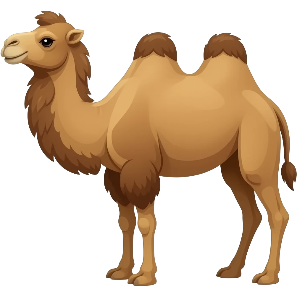 Bactrain camel emoji