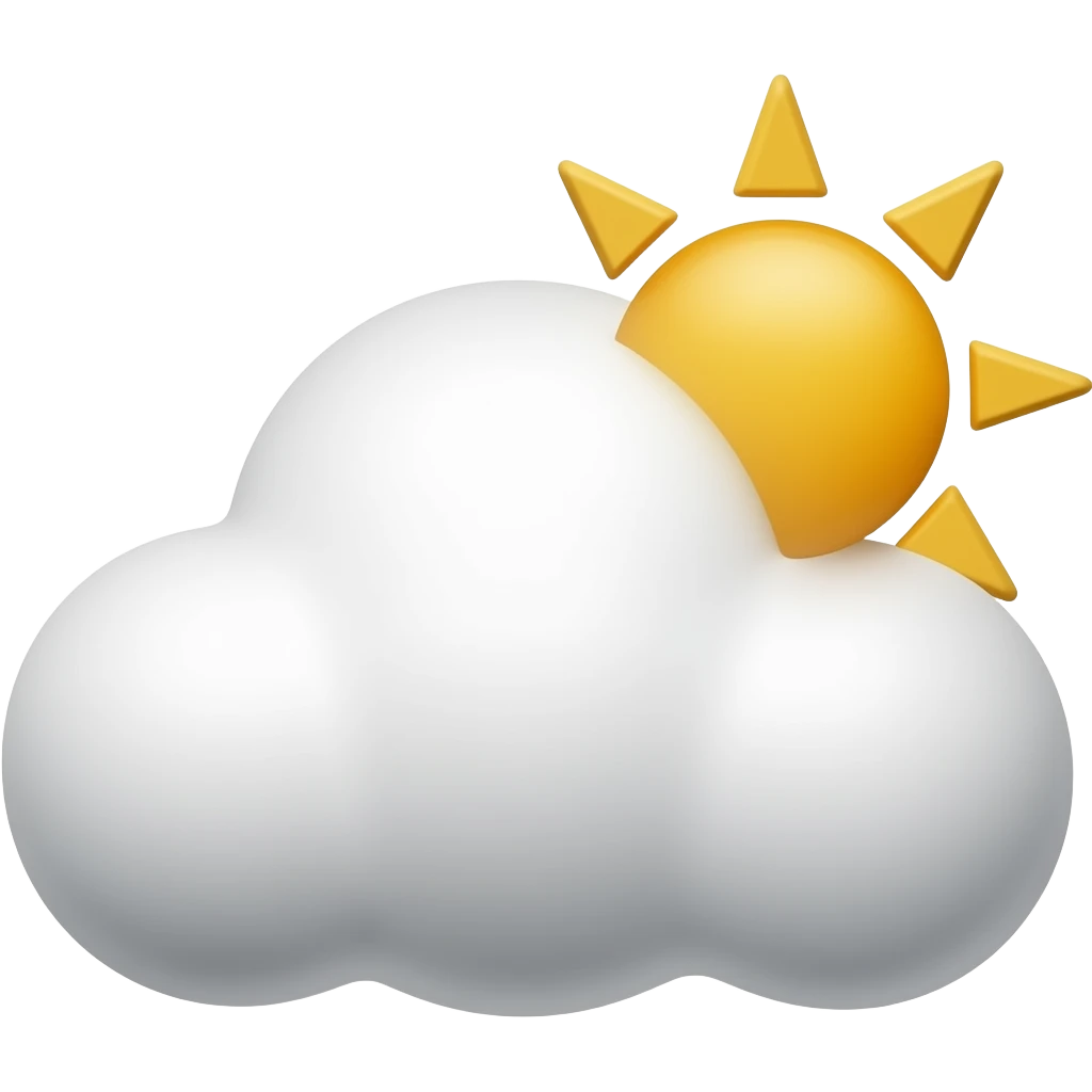 Saturday, Sunday 3D emoji