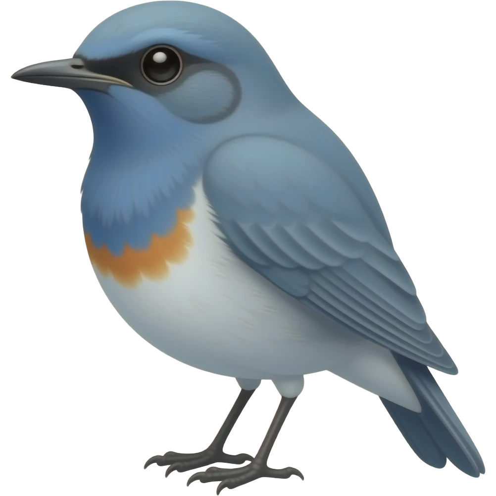 bluethroat emoji