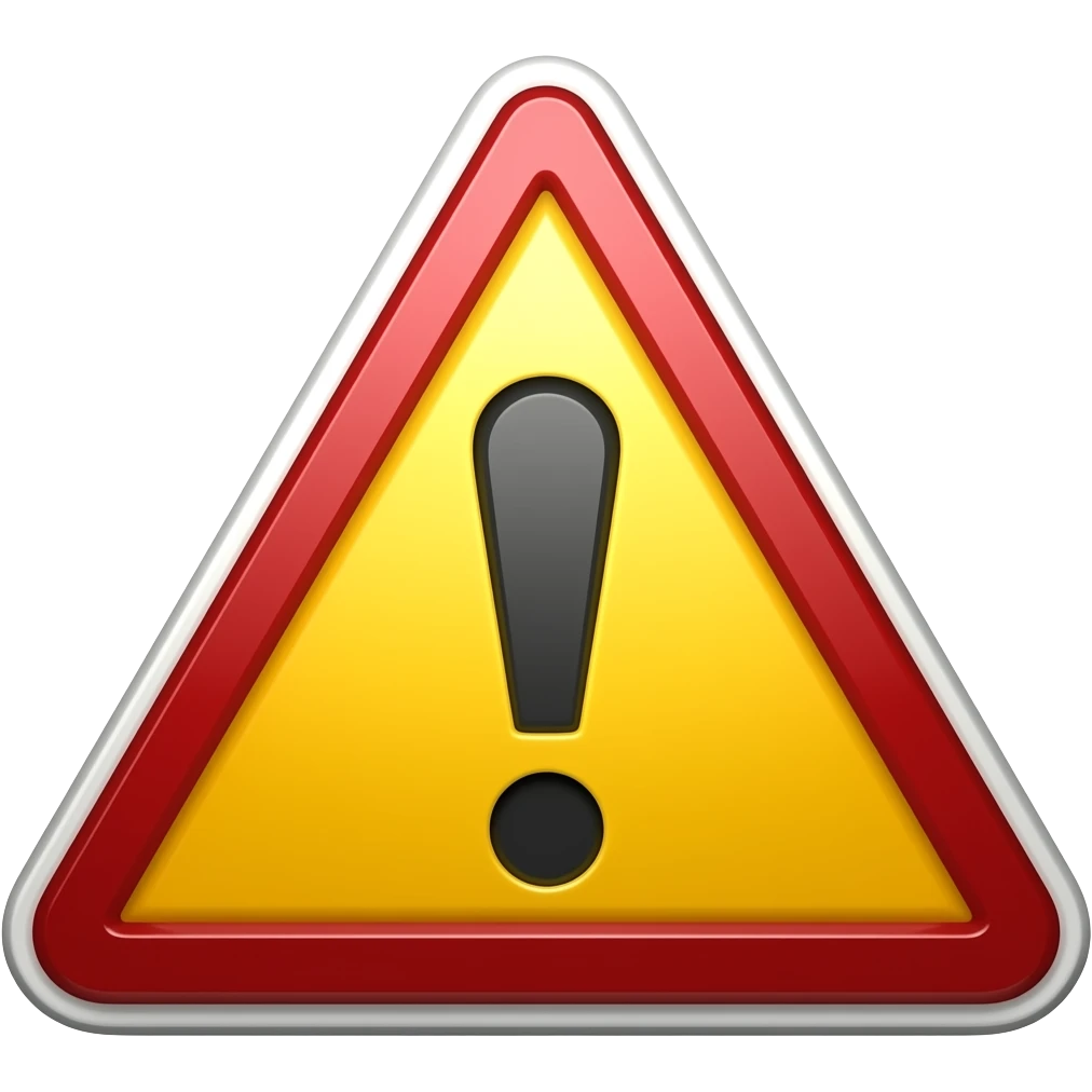 Emoji de una advertencia ⚠️ emoji