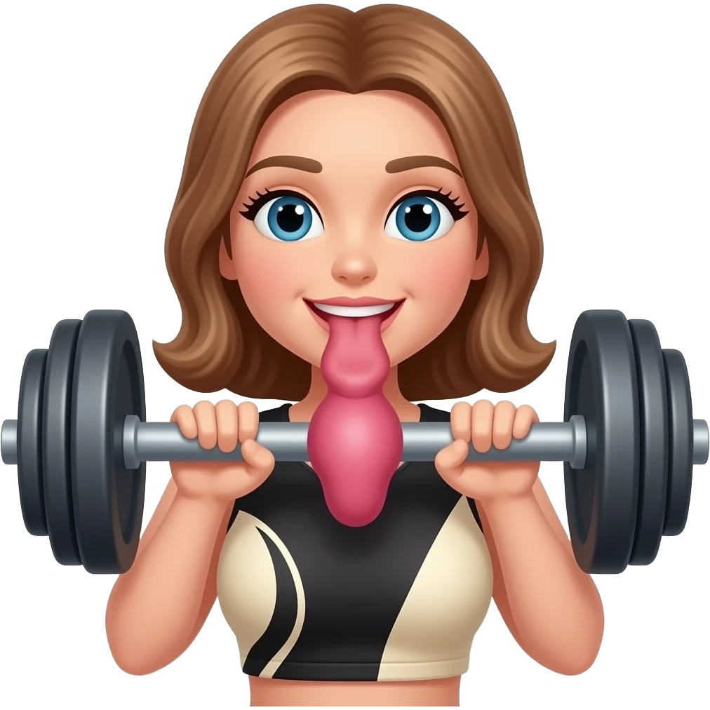 Girlfriend vaginas geting a penis work out emoji