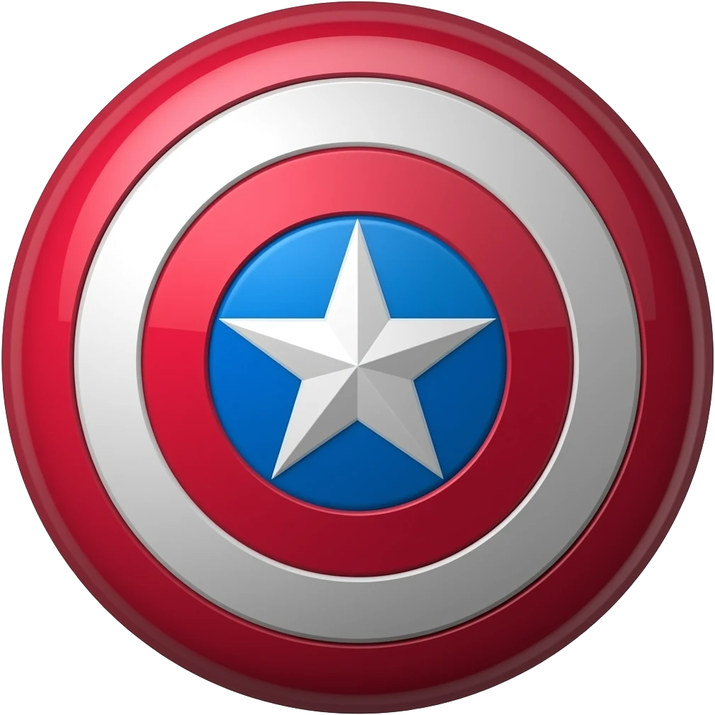Captain America shield emojis emoji