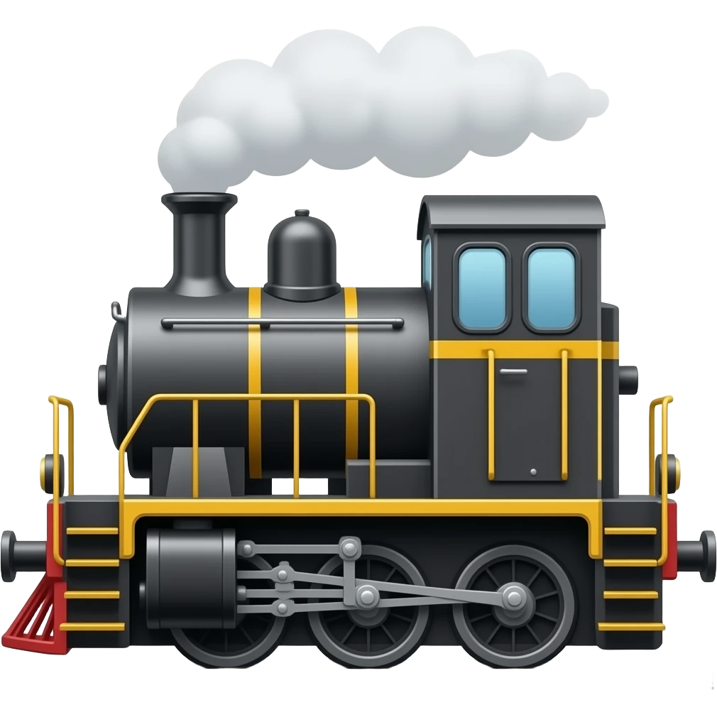 Diesel Train side view emoji