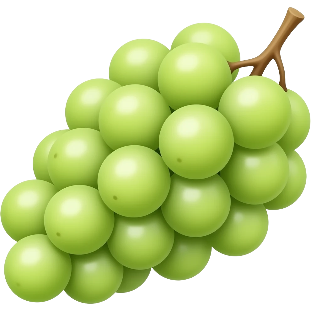 Small bunch of grapes emoji