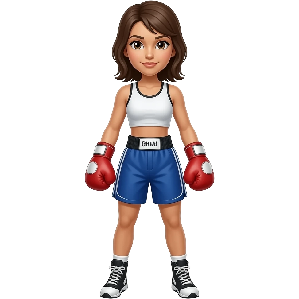 women boxer emoji