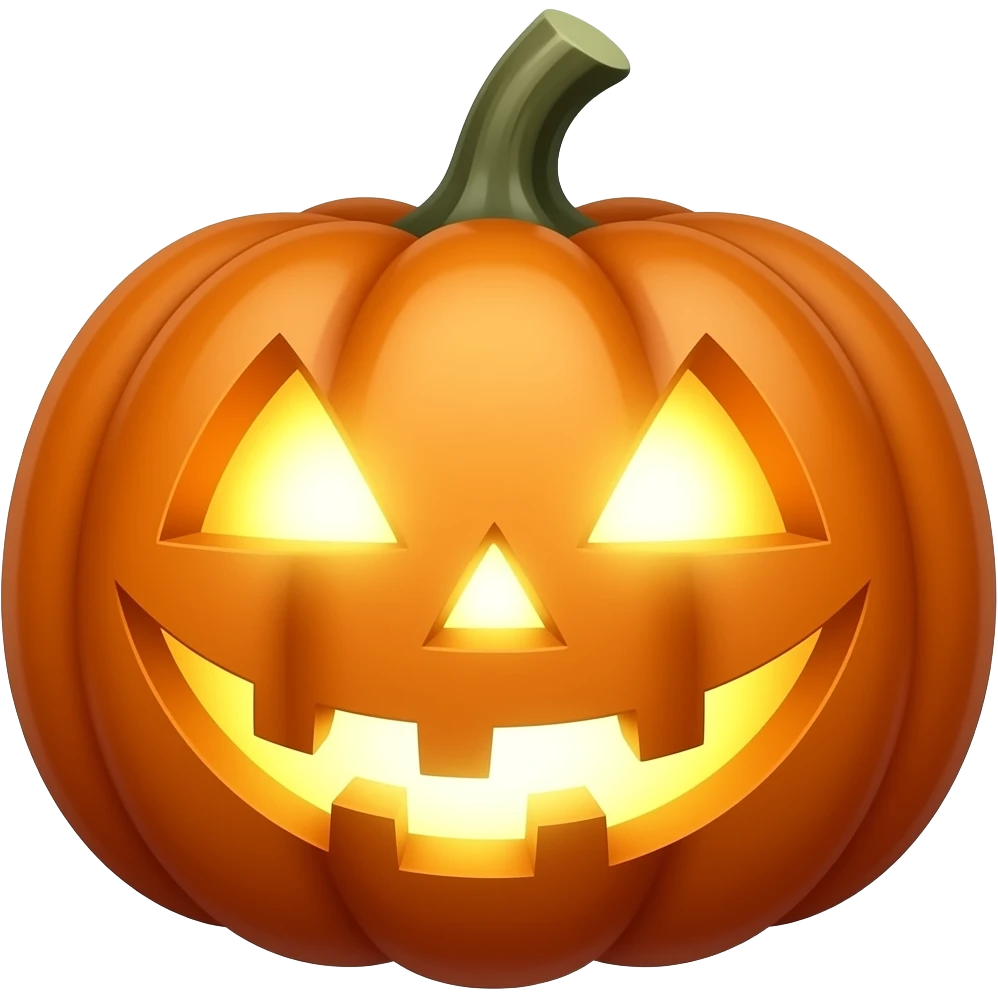 Jack-o'-lantern emoji