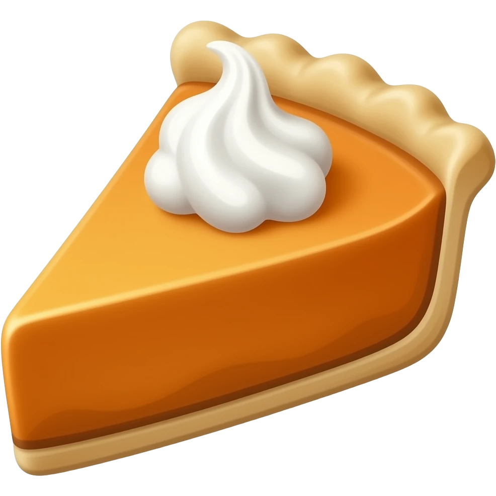 Placinta cu dovleac emoji