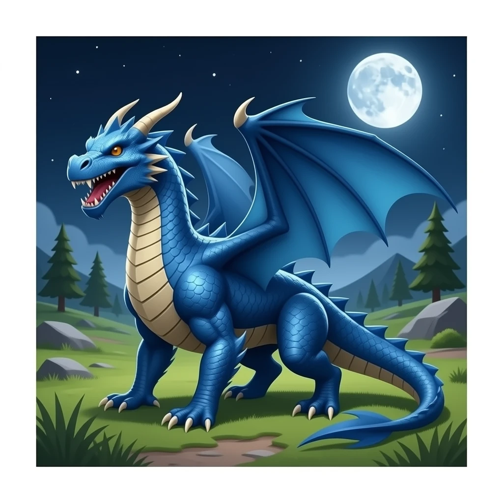 Blue dragon in call of duty warzone emoji