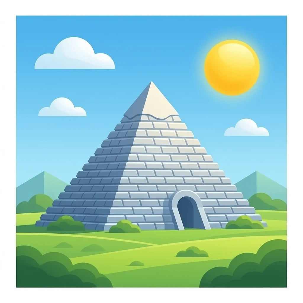 Blue Pyramid emoji