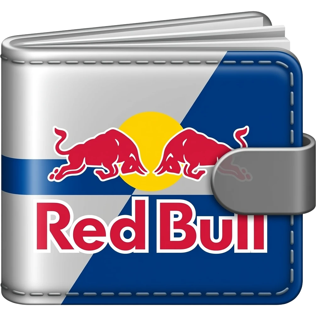 Red Bull's Man's wallet emoji