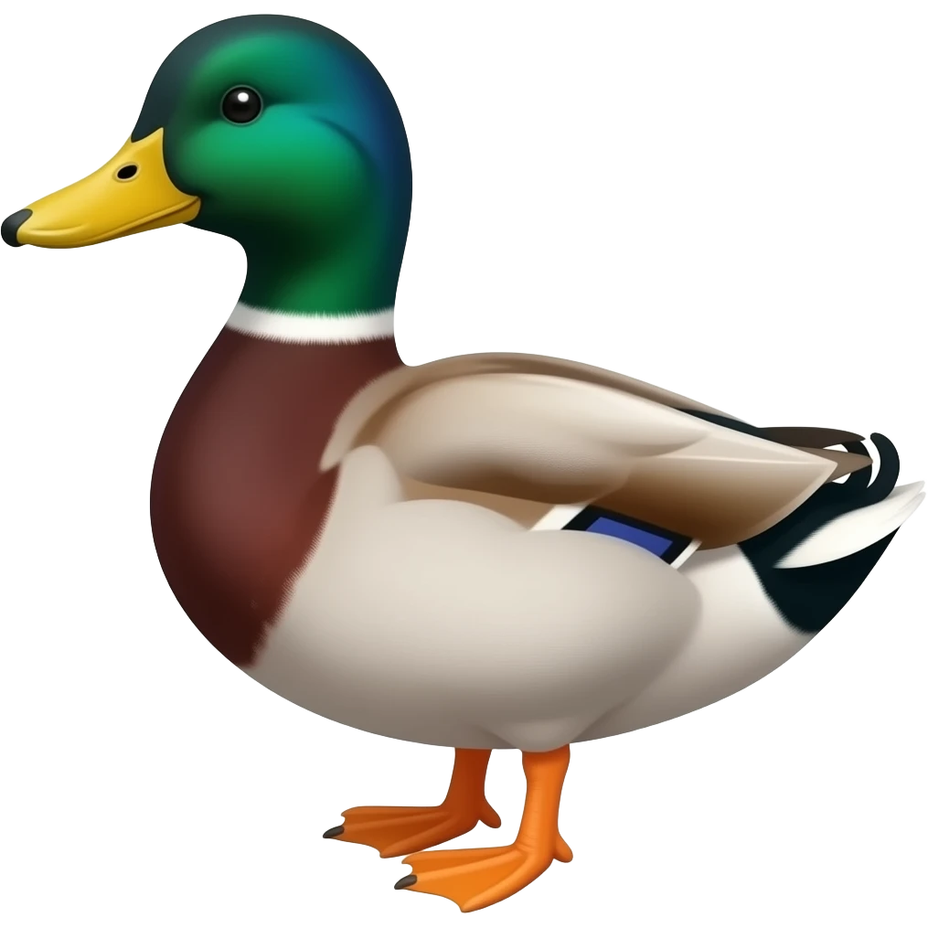 Create duck emoji