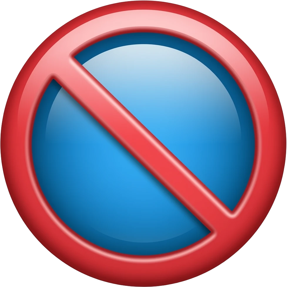 stop emoji