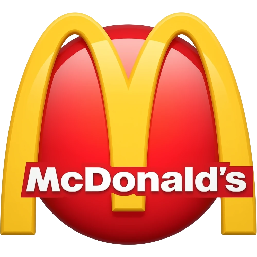 McDonald's logo emoji