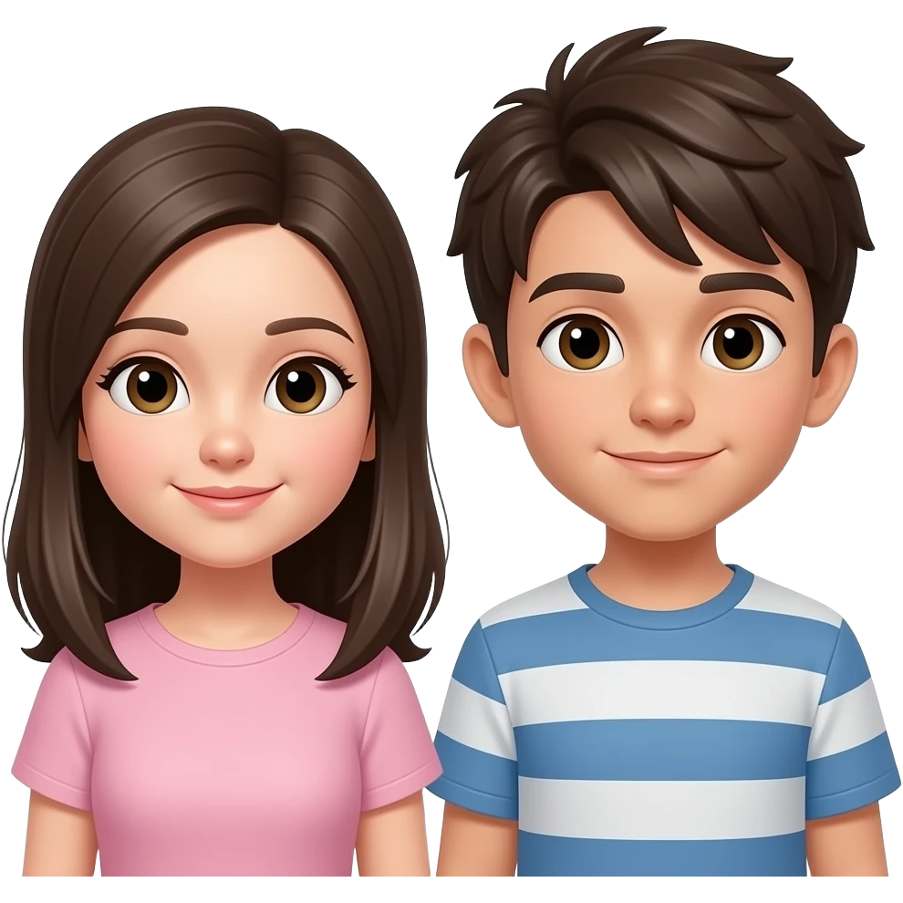 Throuple 2 girls 1 boy emoji