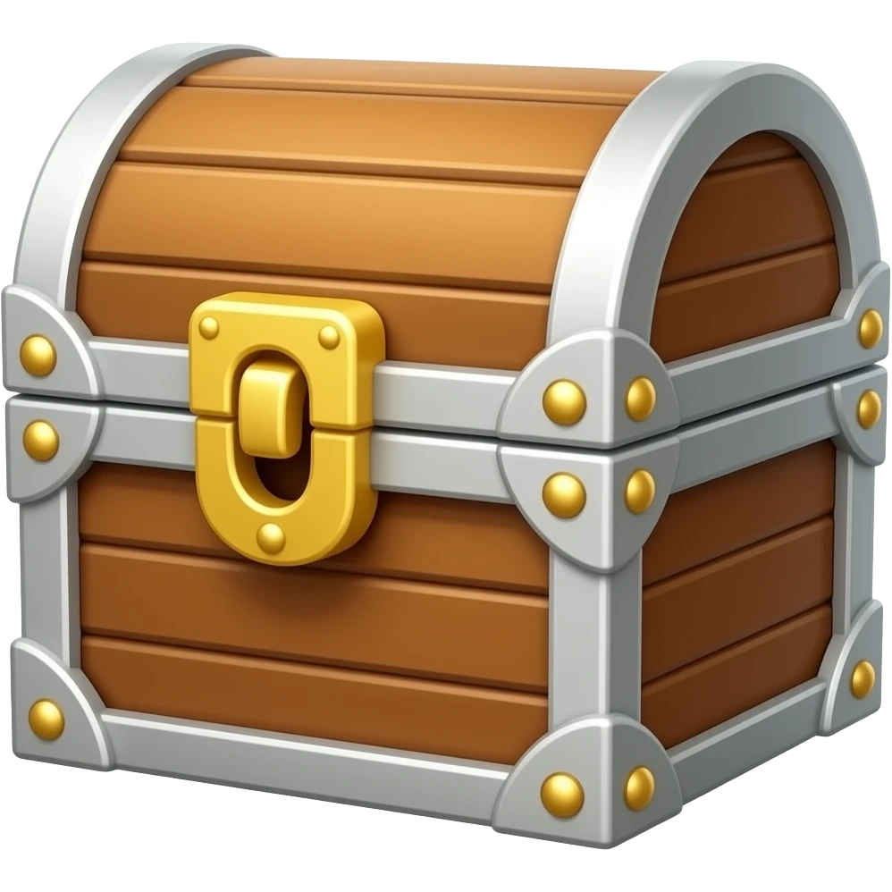 Treasure box emoji