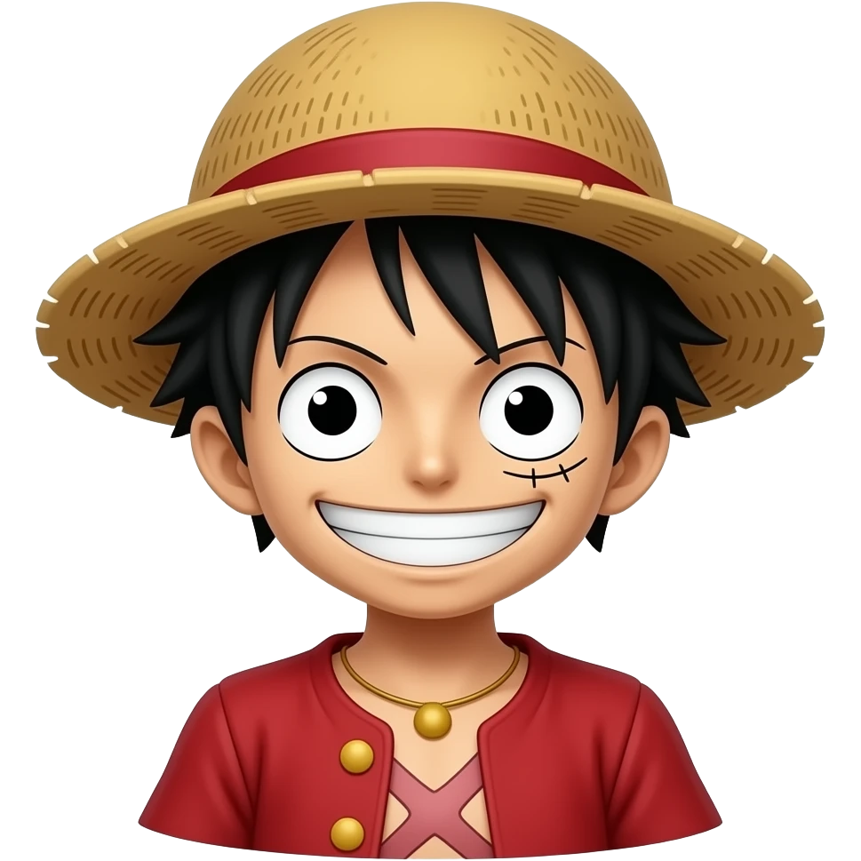 Picture of monkey d Luffy emoji