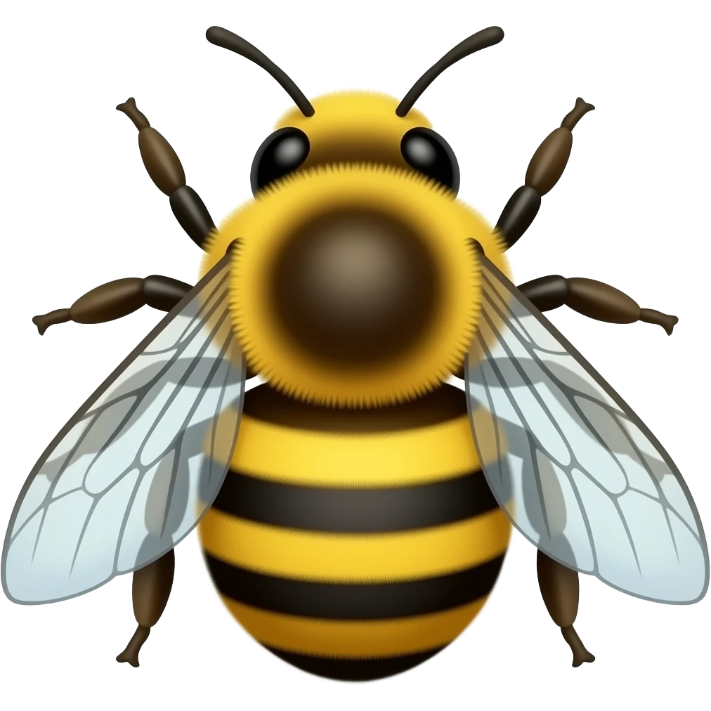 Bumblebee bee emoji emoji