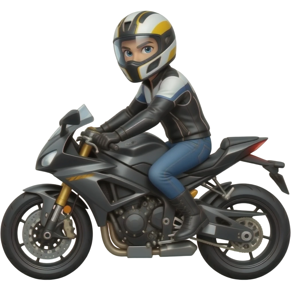 motociclista emoji