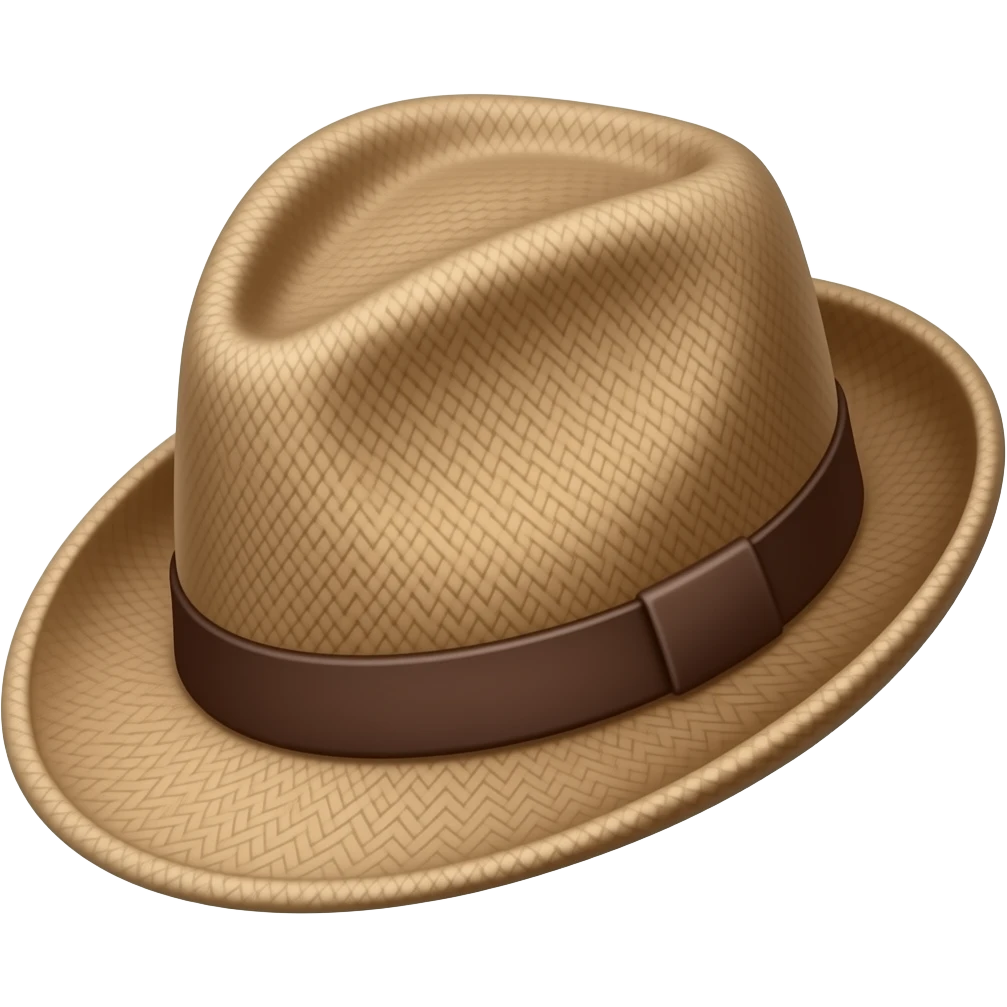 pork pie hat emoji