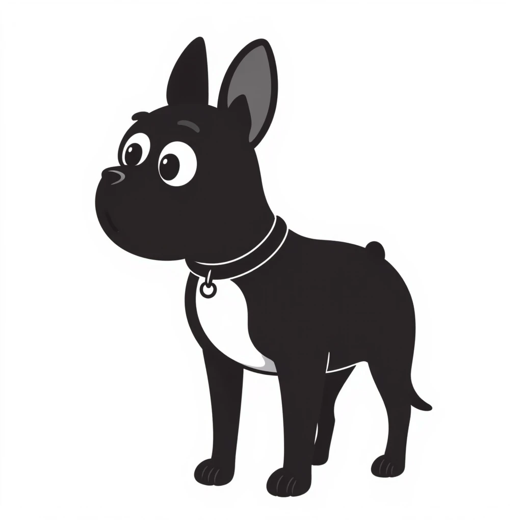 French Bulldog emoji