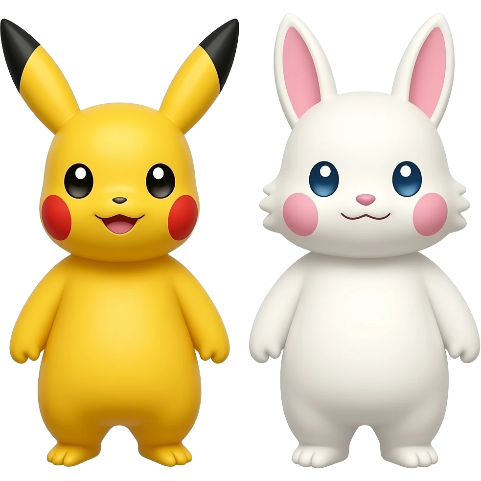 Pokemon and the Marshallow full body! emoji