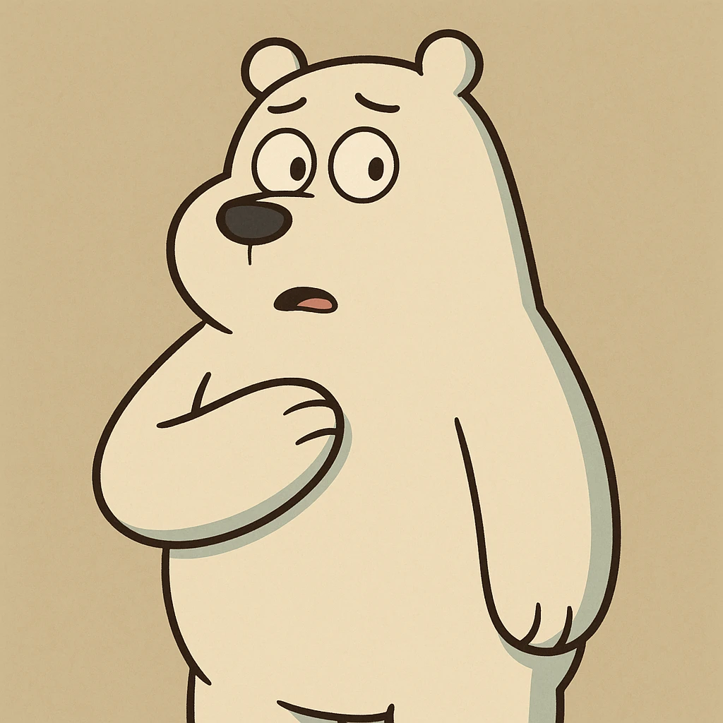 Polar bear emoji