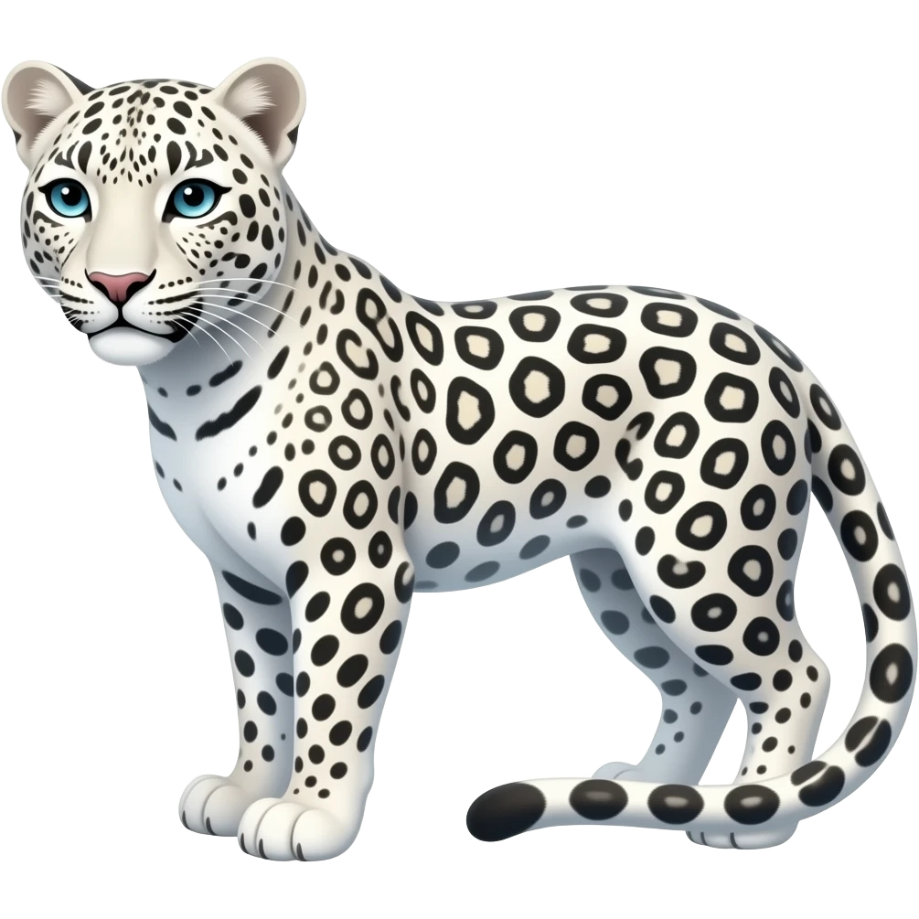 white leopord emoji