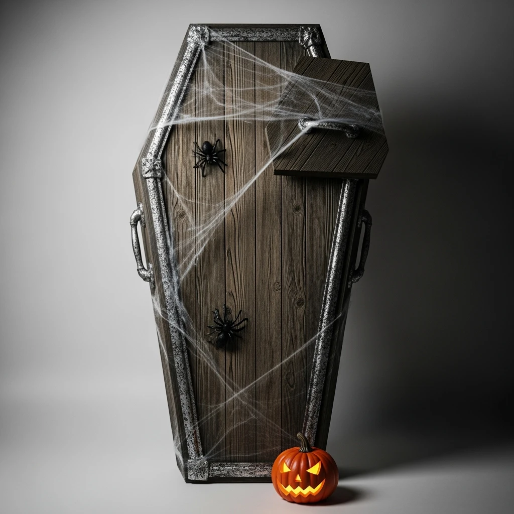 Halloween coffin , remove background emoji