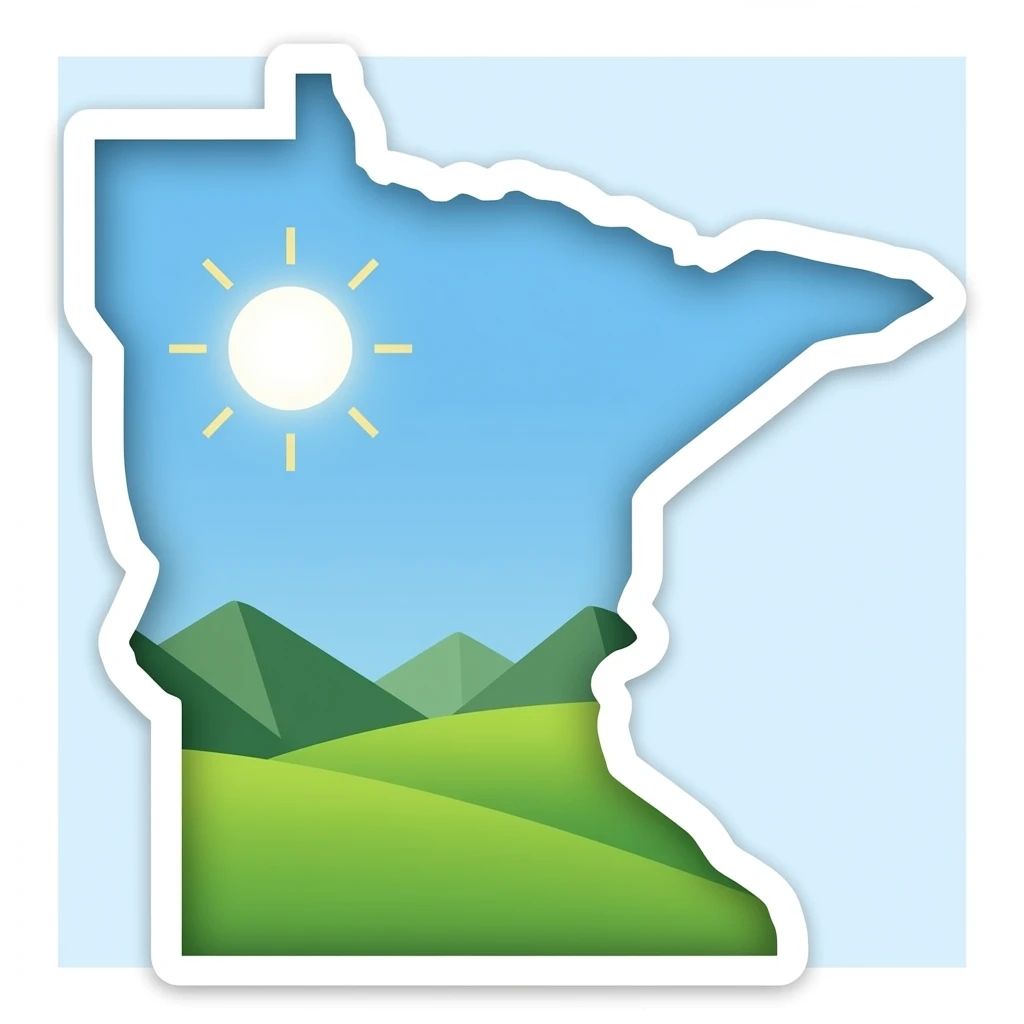 Outline of minnesota emoji