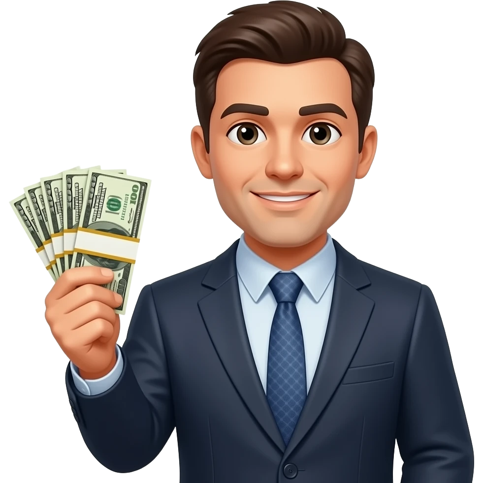 Ek man paisa hath me leke emoji