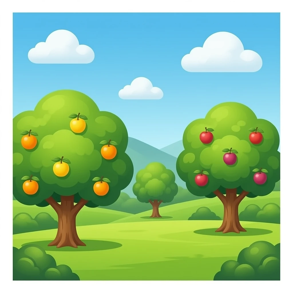 ARVORES DE FRUTAS emoji