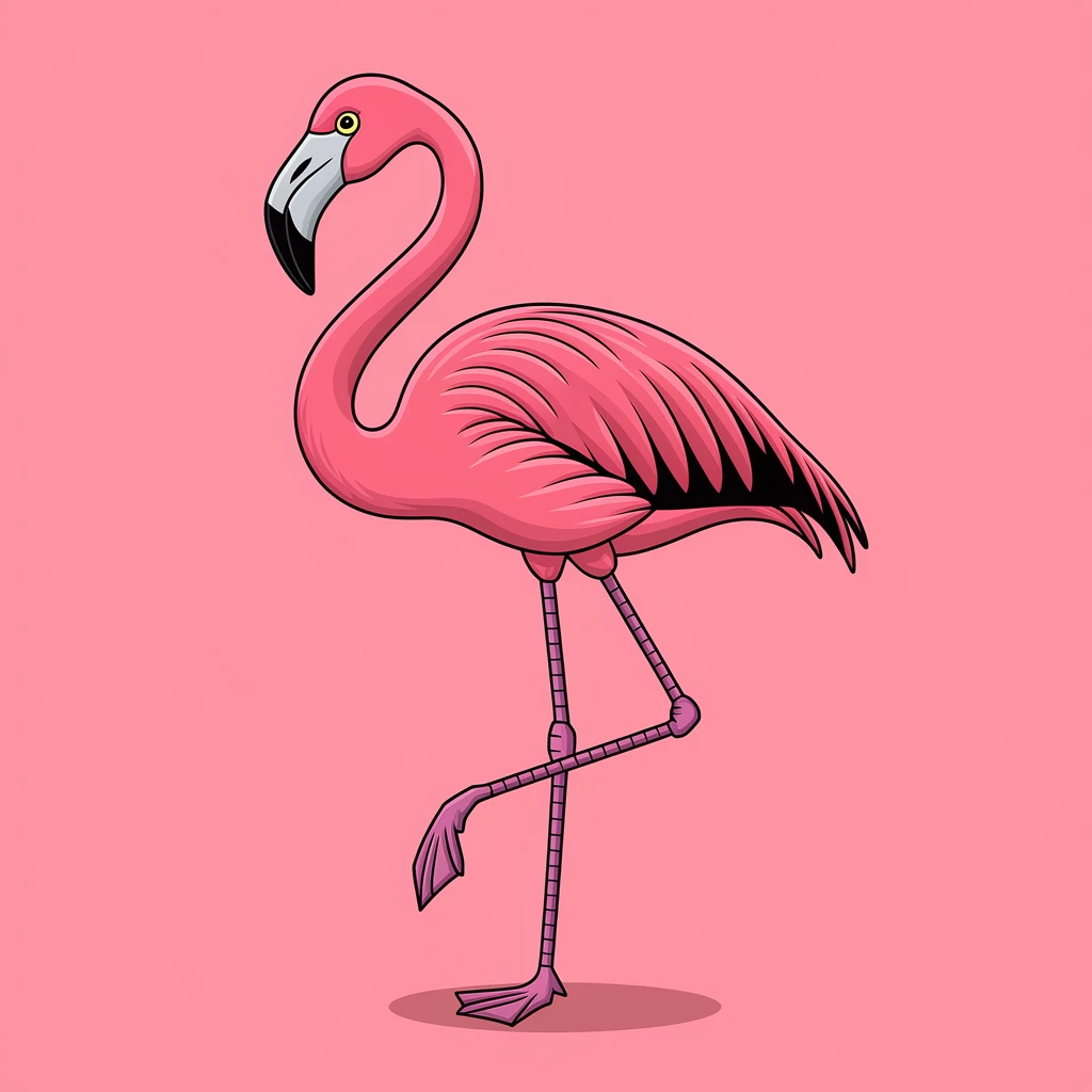 Flamingo emoji