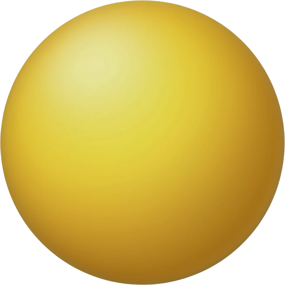 Fat yellow round emoji