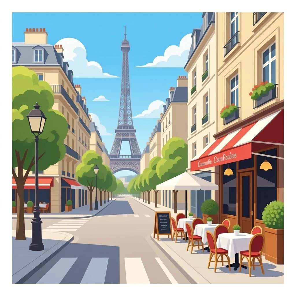 PARIS STREET CAFEe emoji